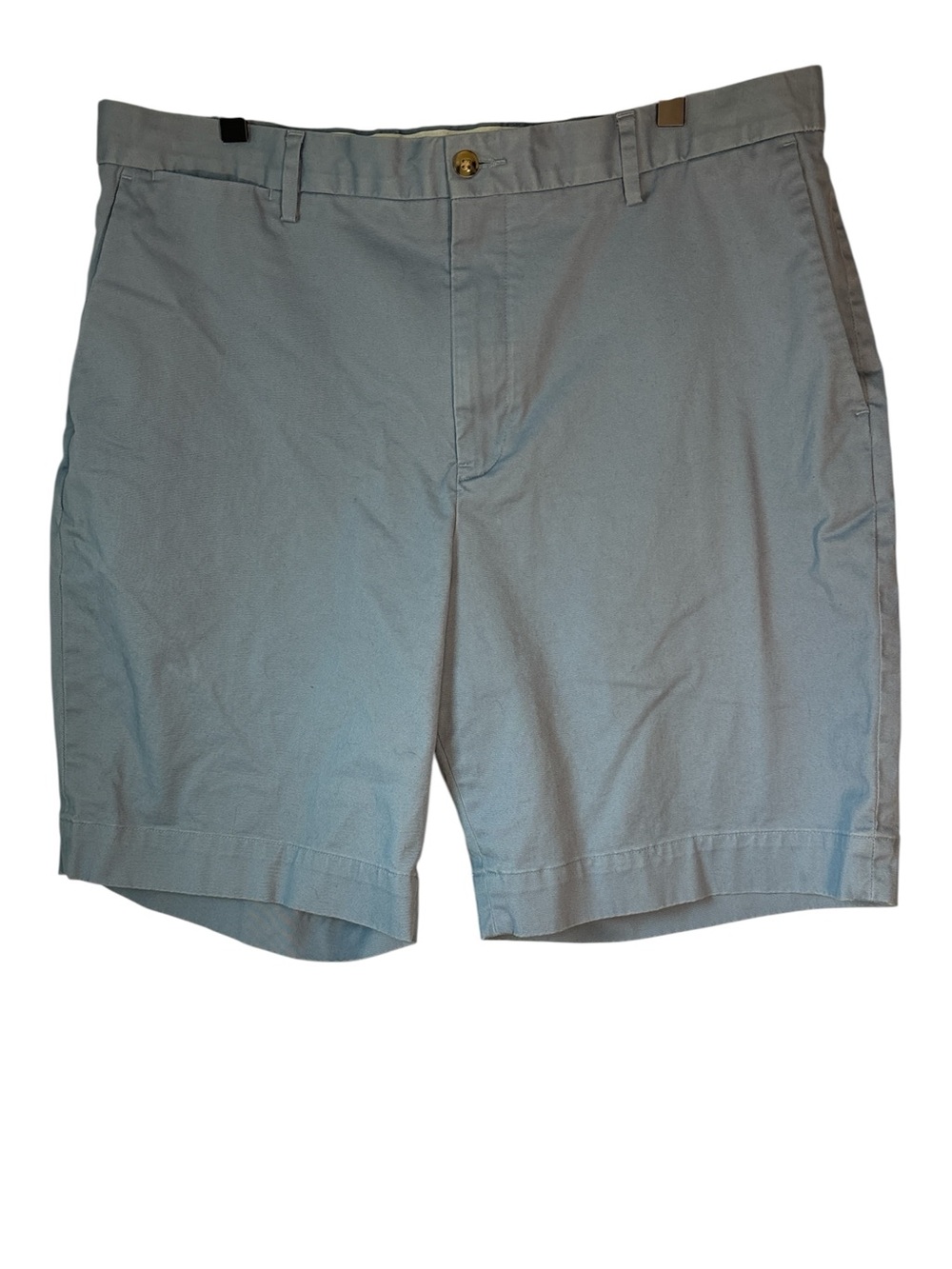Polo Ralph Lauren Mens Flat Front Chino Shorts Size 36 Blue Closet Staple